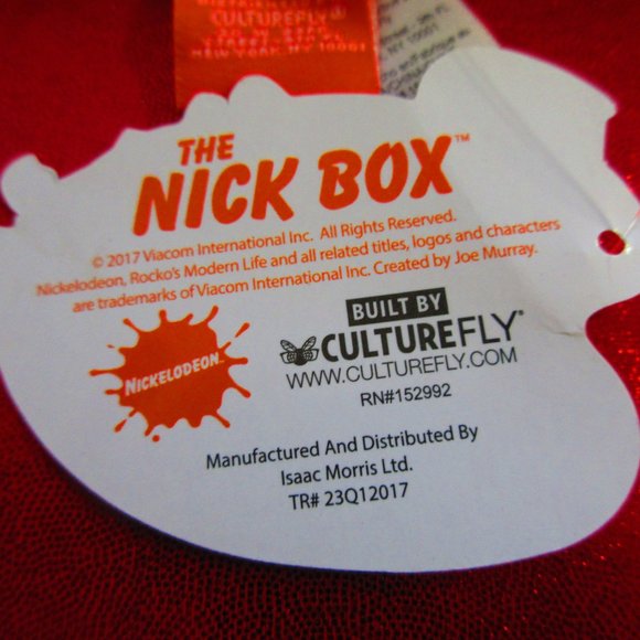 Heffer From Rockos Modern Life Blanket From Nick Box Exclusive - Picture 5 of 6